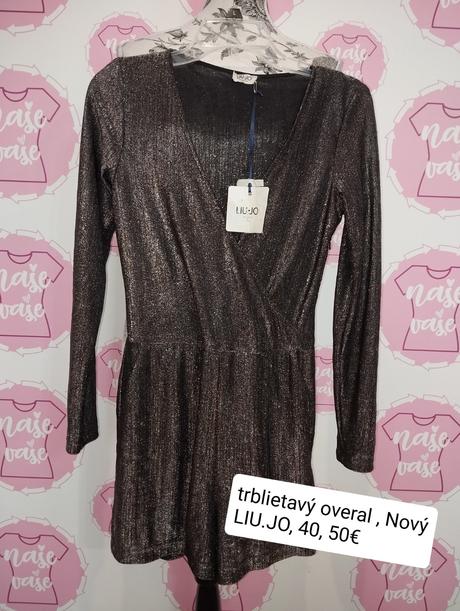 Trblietavý nový overal liu.jo, liu jo,40 / l / m