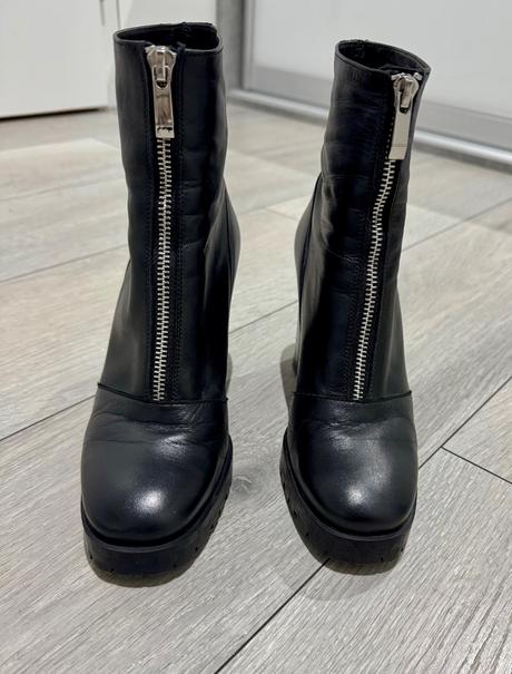 Zara kizene clenkove cizmy, zara,37