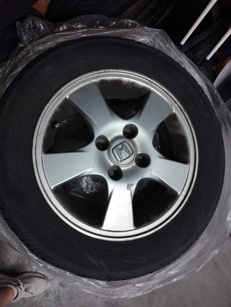 Disky 14"+pneu nokian honda jazz,