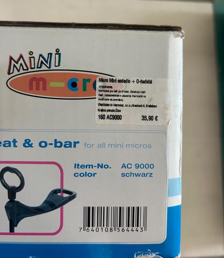 Mini micro sedatko naa odrazadlo, micro