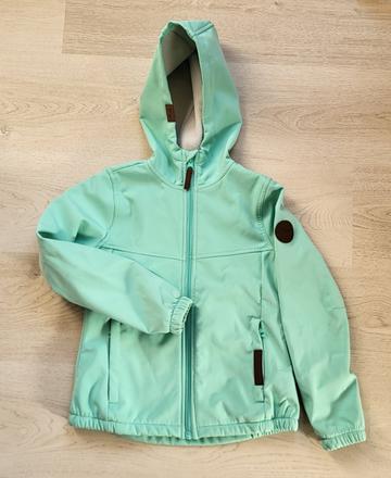 Zelená (mint)  softschellová bunda, yigga,134