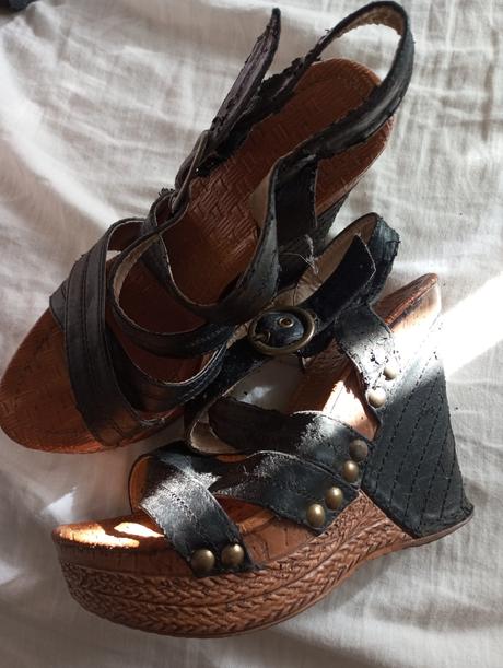 Sandále na platforme, 36