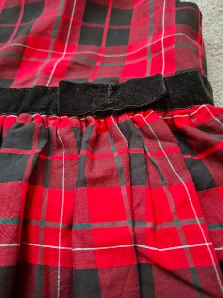 Šaty vianočné top stav, pepco,116