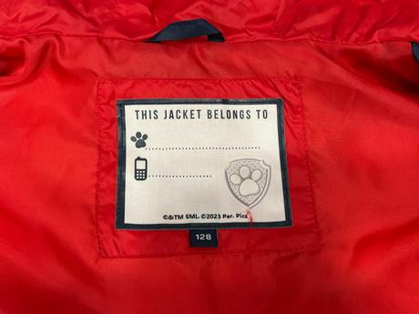 Paw patrol vesta veľ. 128, c&a,128