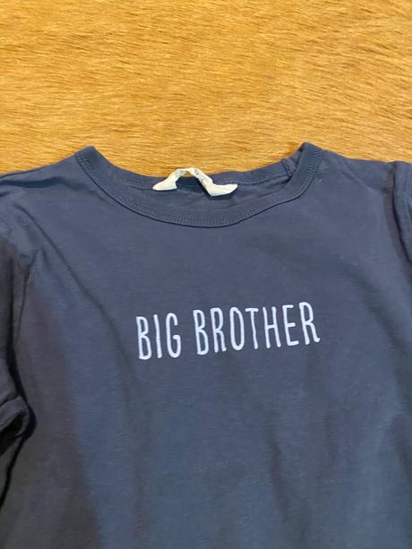 Tričko big brother - veľký brat, h&m,110