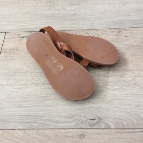 Sandále kožené dievčenské č.32, vd -20,8cm, h&m,32