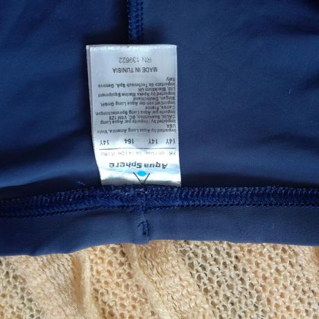 164, plavky, nosené, bez poškodení, 164