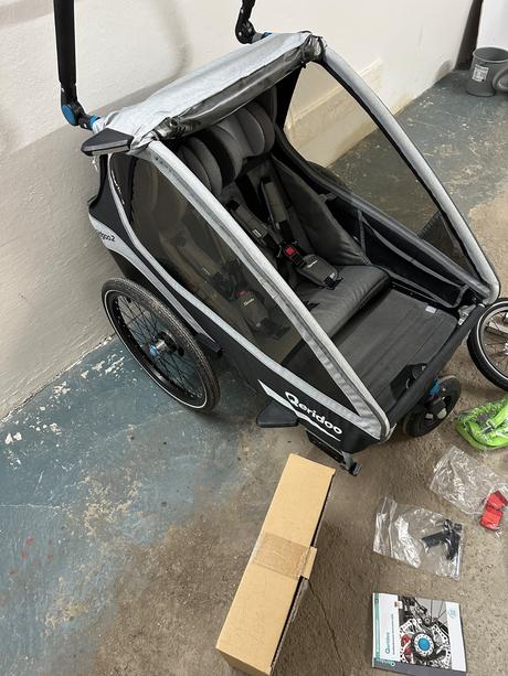 Cyklovozík qeridoo kidgoo 2 pro, 