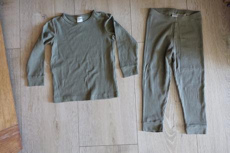 Vrúbkovaná súprava, h&m,98