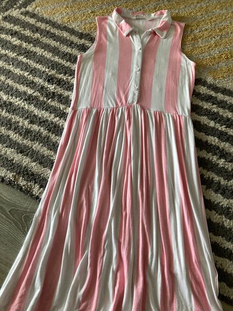 Pásikavé šaty 134/140, h&m,134