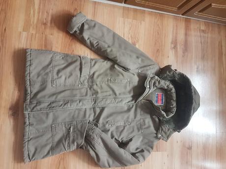 Teplá bunda s odopínacou kapucňou, m