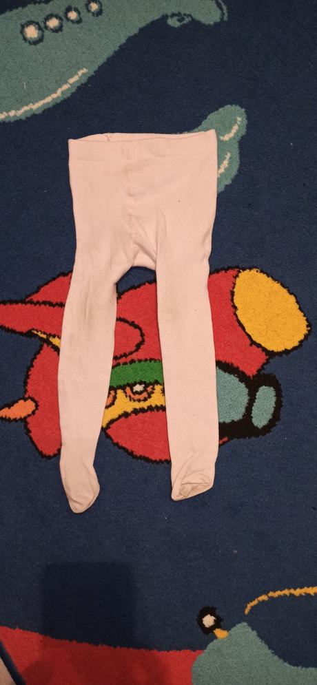 Bledo ružové pancuchy, h&m,62