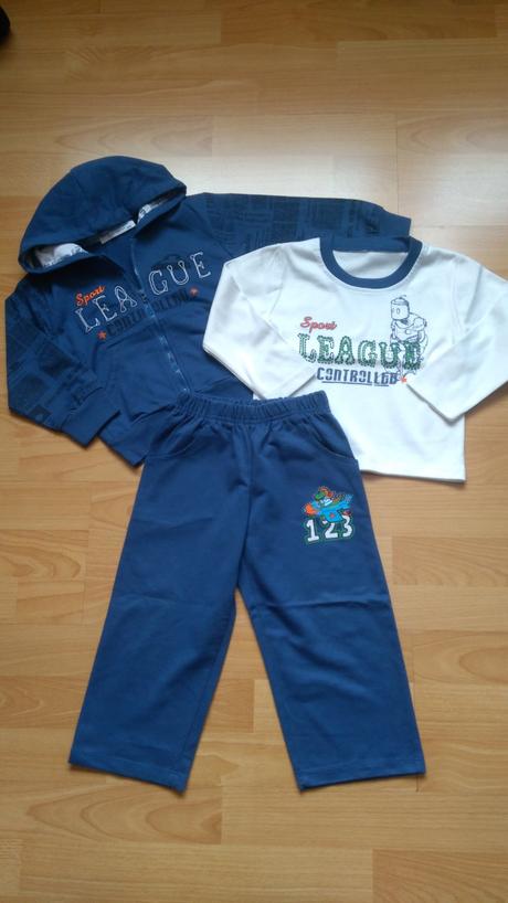 Nenosená tepláková súprava, 2-3r., 98