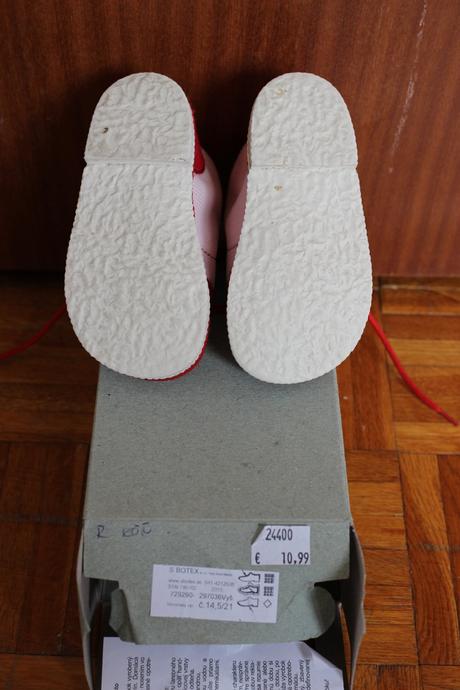 Papučky botex č. 20 /13,5/, s´botex,20