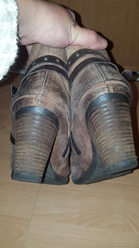 Talianske kožené čižmy mjus č.39, 39