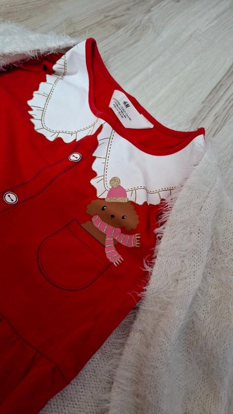 H&m šaty a svetrik free, h&m,116