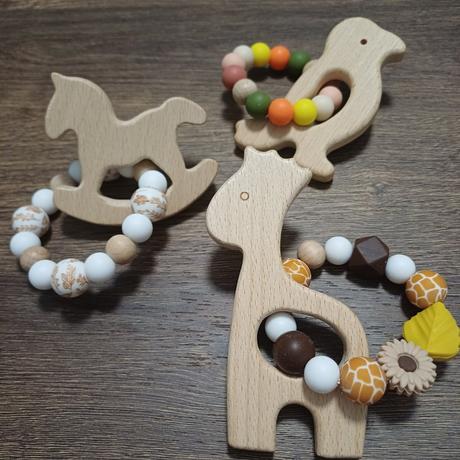 Drevené hryzadlo - rôzne druhy, 