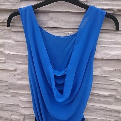 Kráľovsky modré šaty, s