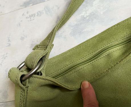 Semišová hobo kabela,