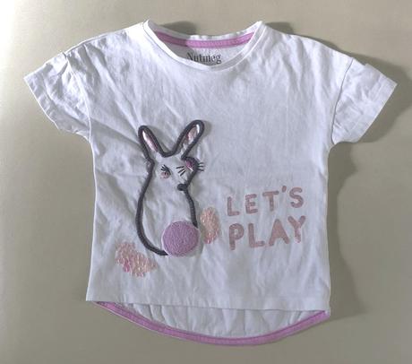 104 tricko so zajacikom,3-4 r., nutmeg,104
