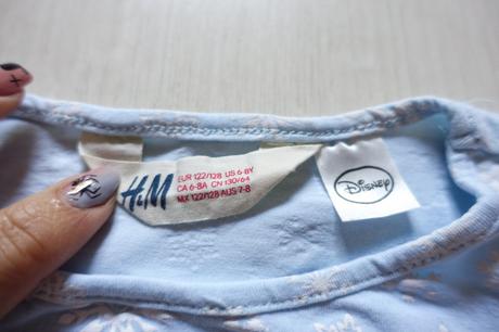 Tričko h&m frozen 122/128, h&m,122