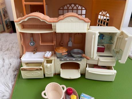 Sylvanian families dom, zvieratká aj príslušenstvo,
