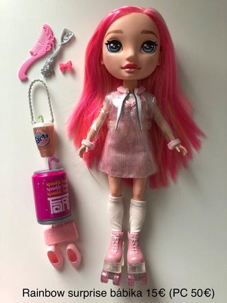Rainbow surprise bábika veľká,