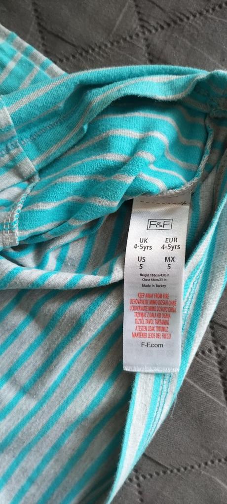 Detské tričko 4-5rokov, f&f,110