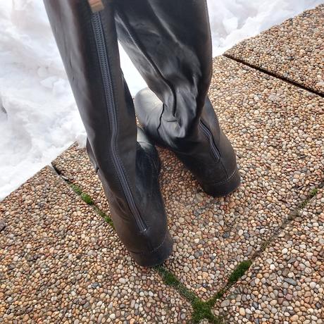 Damske vysoke cizmy velk.41, 41