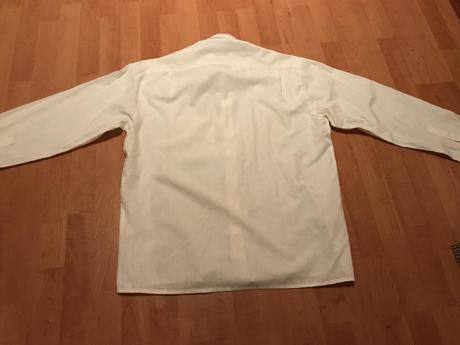 Bledožltá košeľa s dlhým rukávom, 40