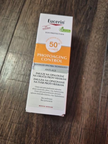 Eucerin opalovaci krem na tvar spf50, 
