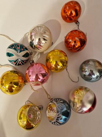 Retro vianocne ozdoby, 