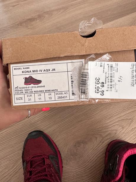 Turisticke topánky, mckinley,31