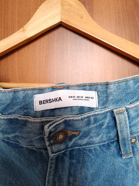 Riflové kraťase "jorts", bershka,42