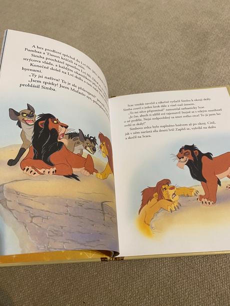Lví král zlatá sbírka pohádek disney,