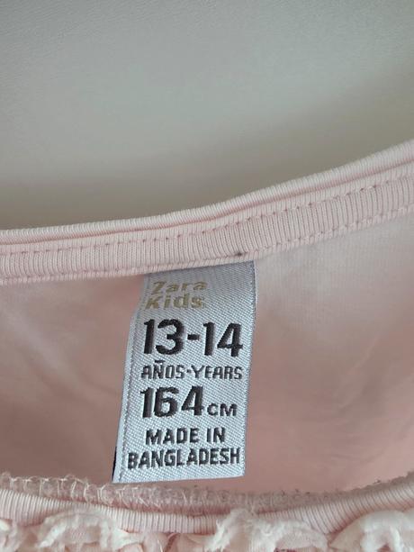 Tričko dlhý rukáv, zara,158