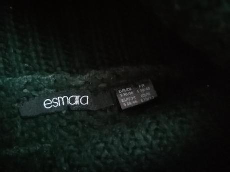 Zľava dámsky tmavo zelený rolák, esmara,s