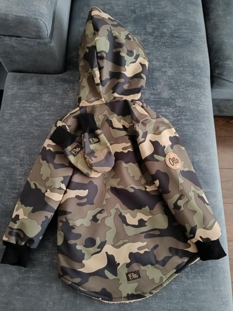 Zimná bunda ollo+soft rukavice, 116