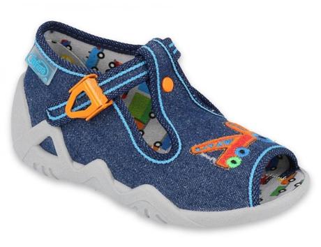 Chlapčenské papučky befado 217p108 v, befado,20 - 25