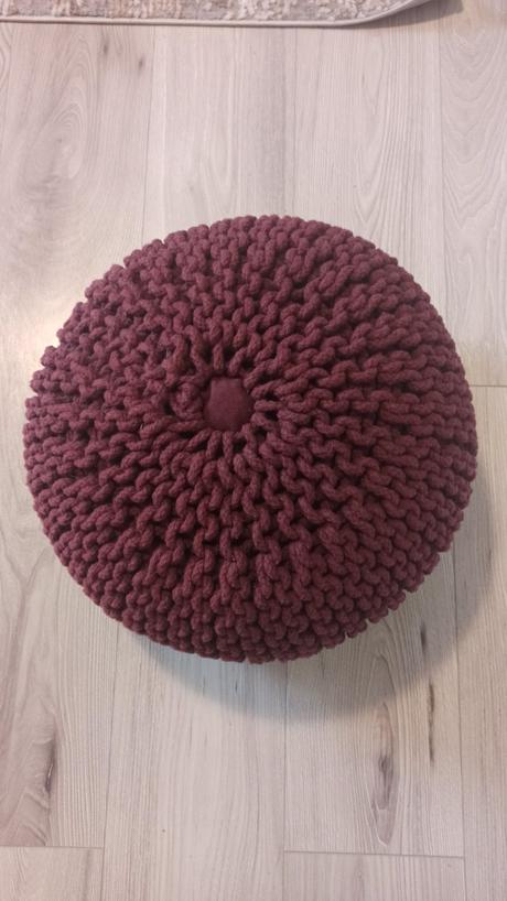 Pletena taburetka,puf, 