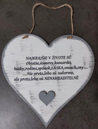 Drevená dekorácia, 