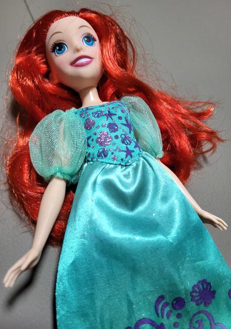 Bábika ariel malá morská víla, disney princess r,