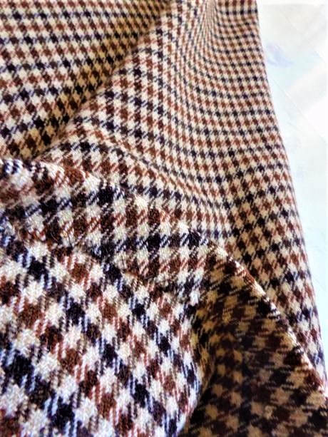 Hrubá zvonová teplá sukňa, m