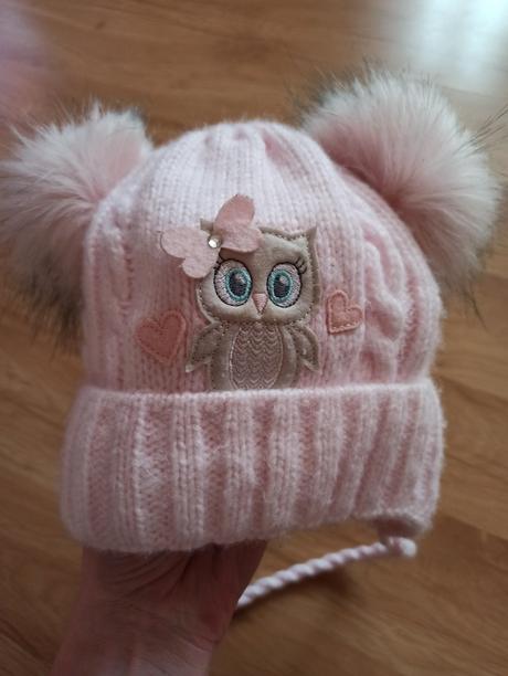 Teplá čiapka sovička, ajs,86