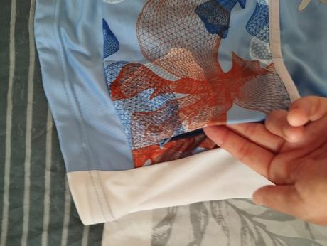 Modrý cyklo dres l/44, crivit,l