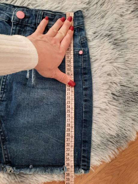 Riflová suknička, kik,146