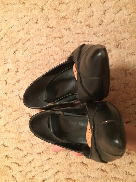 Kožené elegantne lodicky, 38