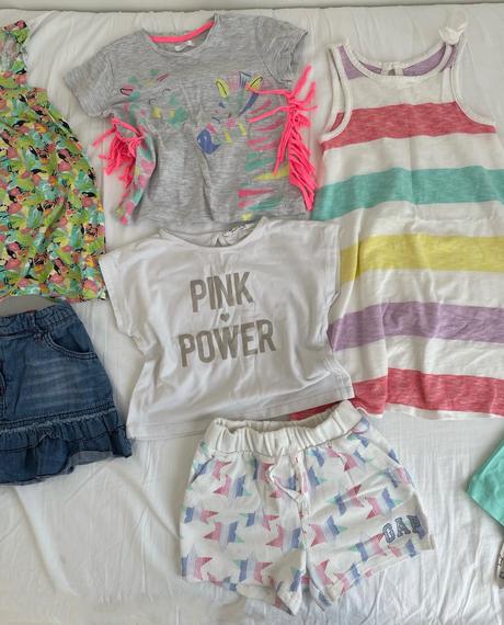 98/104 babský letný balíček vecí za 10e, 86–98