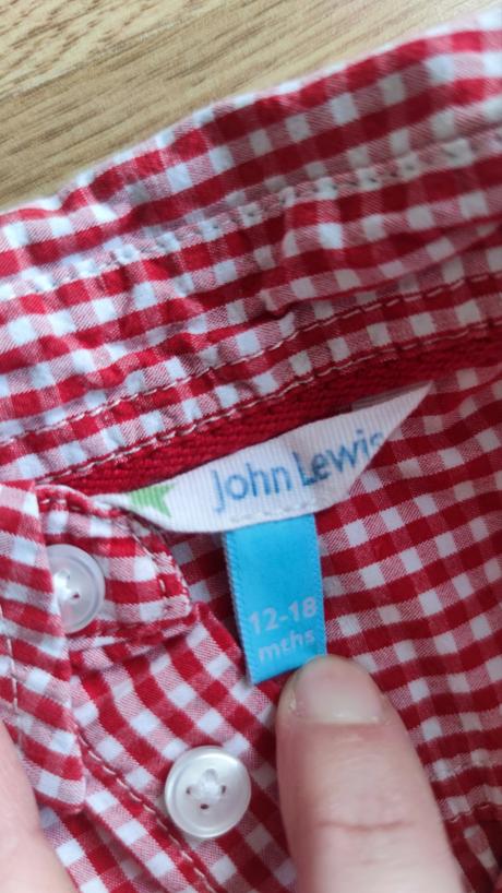 Kockovaná košeľa, john lewis,80