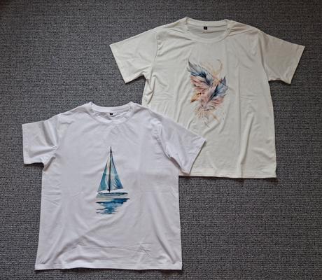 2x dámske tričko v. xl, xl